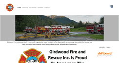 Desktop Screenshot of girdwoodfire.com